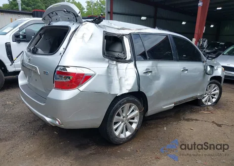 2008 Toyota Highlander Hybrid Limited из США, поврежденный, VIN JTEEW44A682021140